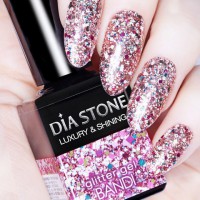 Гель-блестки «BANDI DIA STONE" 10 мл № 210 - Beauty Business - Выбор профессионалов!