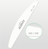Пилка Akzentz бумеранг 240/240 - Beauty Business - Выбор профессионалов!