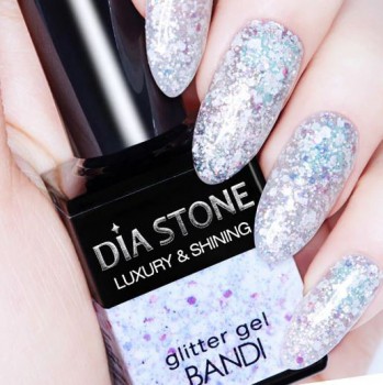 Гель-блестки «BANDI DIA STONE" 10 мл № 201 - Beauty Business - Выбор профессионалов!