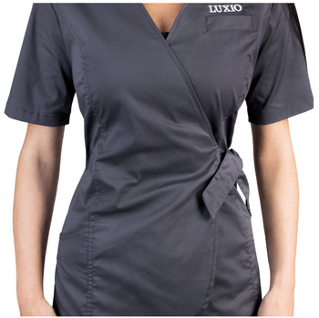 Халат AKZENTZ professional графит - Beauty Business - Выбор профессионалов!